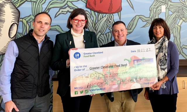 Ancora donates to GCFB